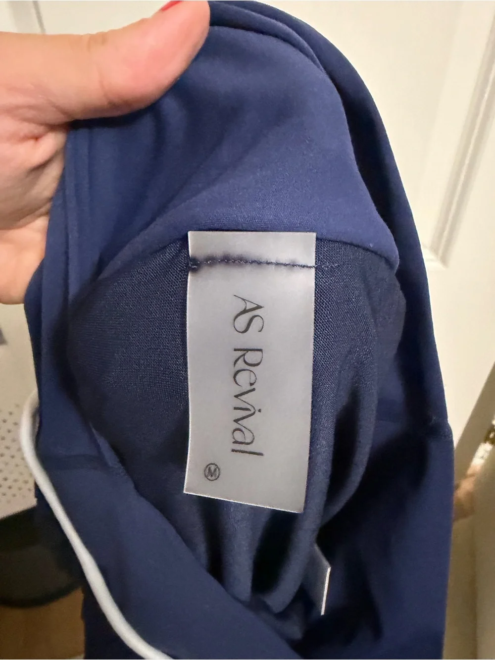 AS Revival Pleated Athletic Skort Navy with White Trim NWT